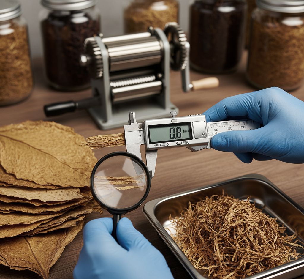 How to Maintain Consistent Tobacco Cut Sizes