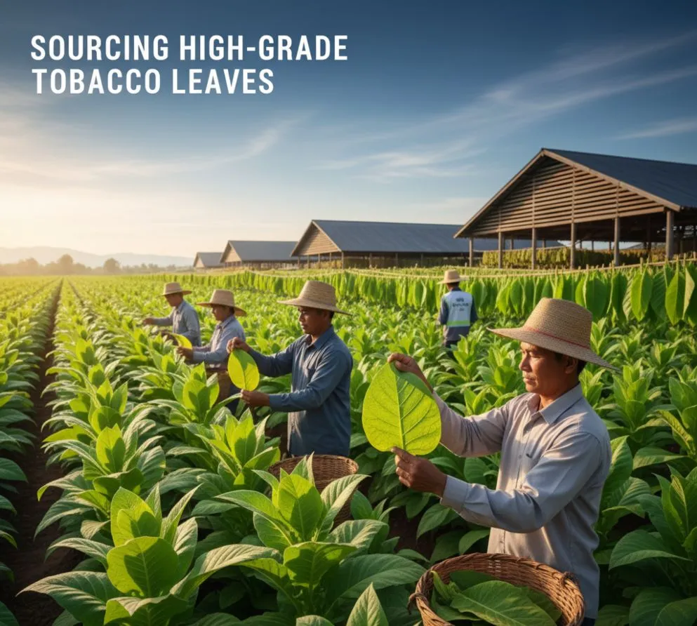 Sourcing High-Grade Tobacco Leaves