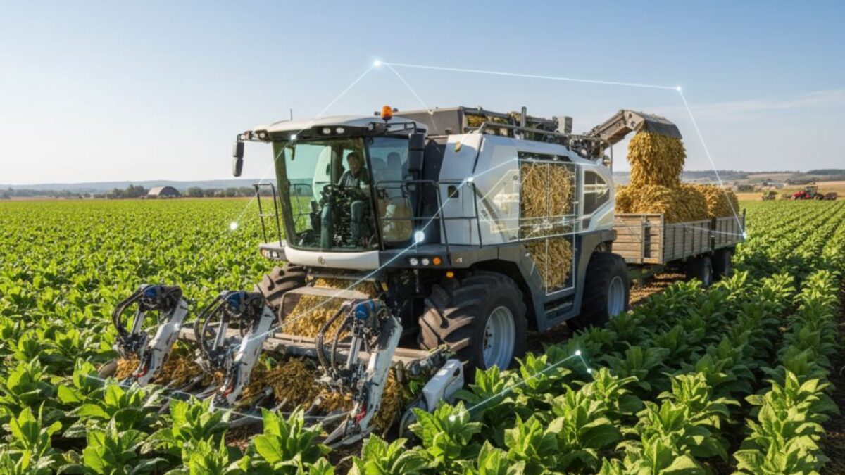 4 row tobacco harvester What is a Self-Propelled Tobacco Harvester?