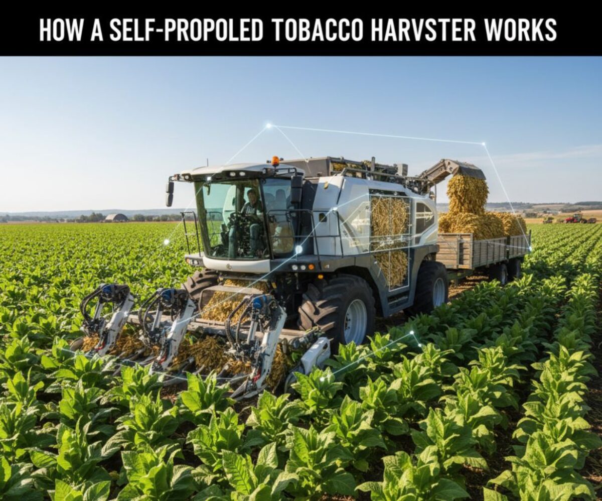 mechanical tobacco harvester What is a Self-Propelled Tobacco Harvester?