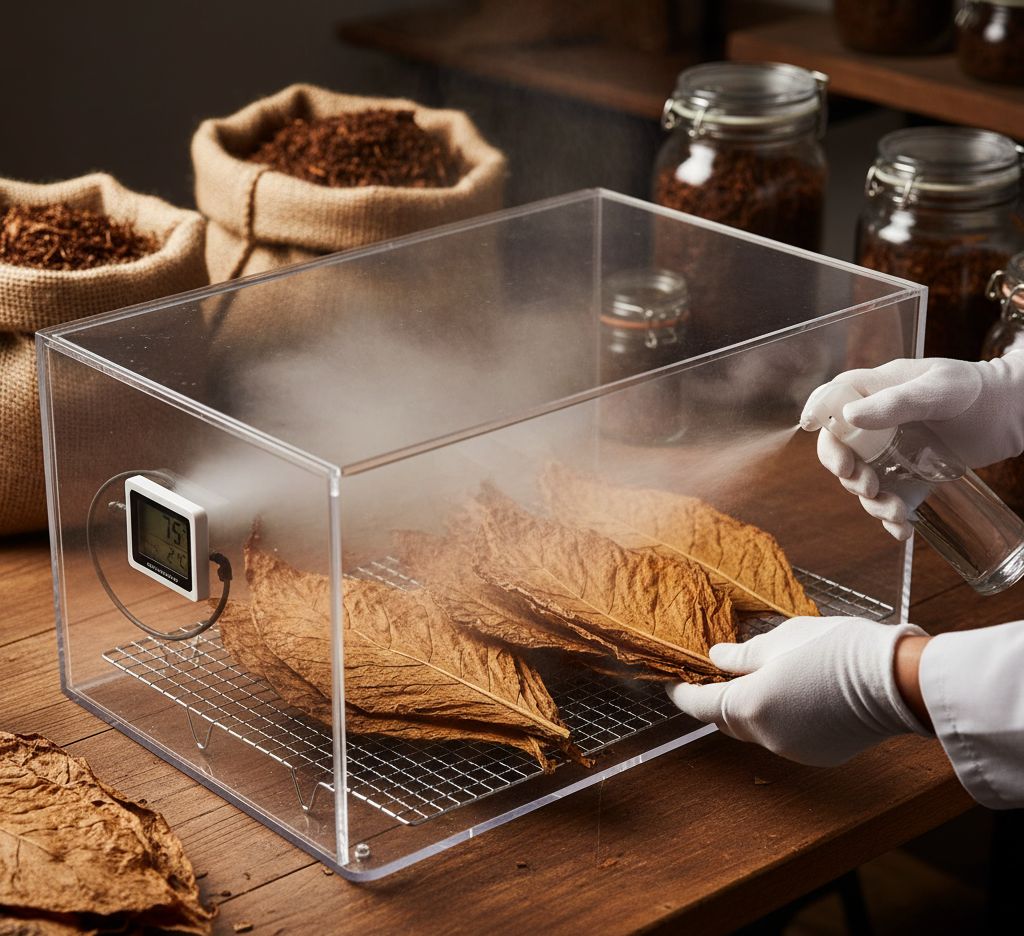 moisture content cigarette tobacco What is Tobacco Conditioning in Cigarette Manufacturing