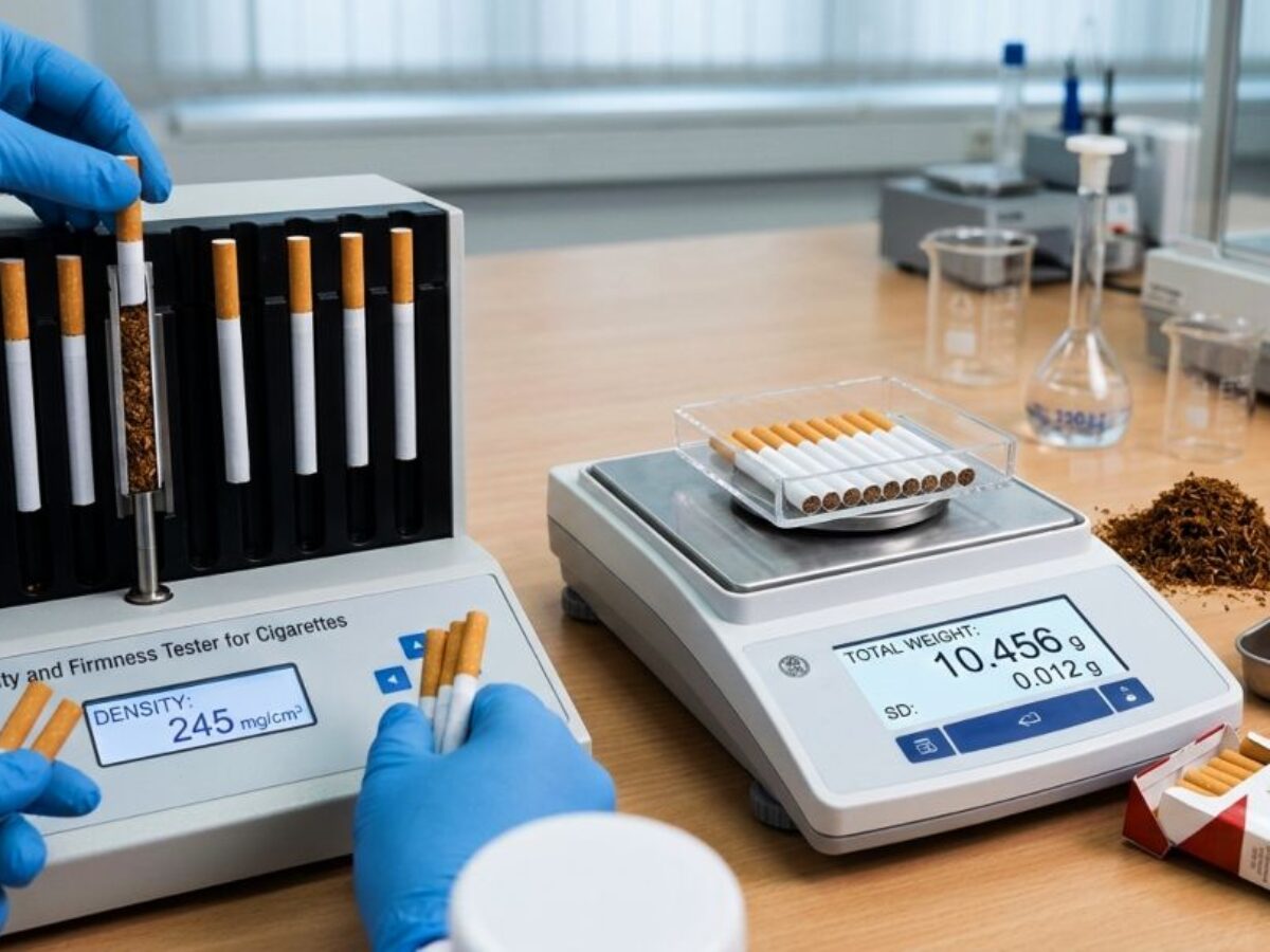 cigarette tester How to Test Cigarette Density and Weight Consistency?
