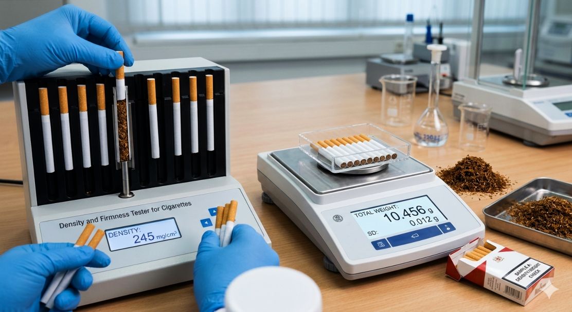 How to Test Cigarette Density and Weight Consistency?
