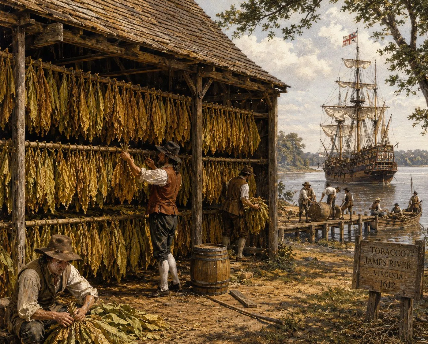 1612–1614 John Rolfe and the Birth of a Cash Crop